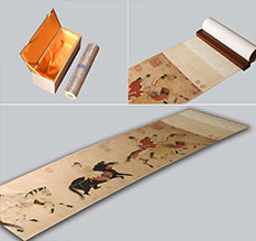 祁连馆藏书画复制博物馆书画复制服务